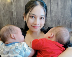 Vợ Dương Khắc Linh vóc dáng nóng bỏng, làm mẹ 2 con vẫn nhận tin nhắn làm quen từ trai lạ