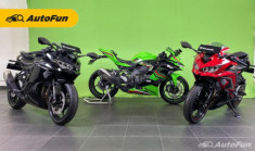 Kawasaki Ninja ZX-25R 2023 trình làng - nâng cấp màn hình màu, kết nối thông minh