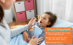 Mách mẹ thông thái chọn xịt họng chuẩn giúp con vượt qua bệnh hô hấp
