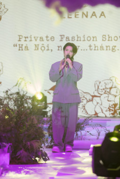 Vũ Cát Tường “phiêu” trong private fashion show của thời trang Leenaa