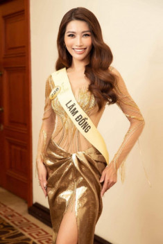 Diện lại váy của Hoa hậu Ngọc Châu, thí sinh Miss Grand Vietnam có “lấy vía” đăng quang?