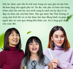 Dầu gội dược liệu Thái Dương - ‘Người thương’ của phái đẹp