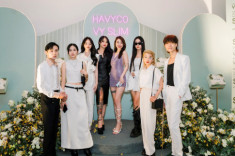 Láo Soái Nhi, Hoài Thu đọ dáng nóng bỏng trong sự kiện ra mắt sản phẩm của Havyco Group