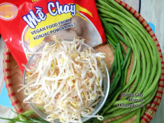 Mề chay xào giá đỗ đơn giản, thanh đạm cho lễ Vu Lan