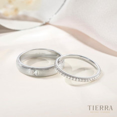 Nhẫn cưới bạch kim - lựa chọn của các cặp đôi hiện đại