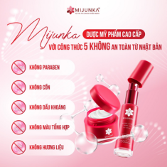 Review kem chống nắng Mijunka Aging Care Tone Up UV Milk