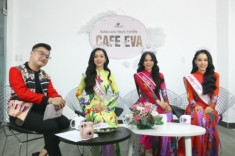 Top 3 Hoa hậu Việt Nam 2022 diện áo dài Xuân đổ bộ tại Cafe cùng Eva
