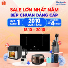 Tưng bừng Ngày Hội Thương Hiệu BlueStone, hội chị em hẹn nhau lên Shopee săn loạt trợ thủ nhà bếp giá siêu hời