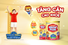 Nutricare Colos24h Grow Plus 2 mới với công thức Cao Năng Lượng 100 Kcal theo khuyến nghị của Tổ chức Y tế Thế giới