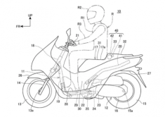 Honda đang phát triển cải tiến túi khí trên xe máy