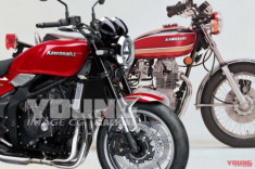 Kawasaki Z400RS trang bị động cơ 4 xi-lanh 400cc cổ điển có thể ra mắt trong năm nay