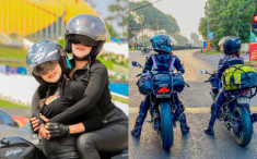 Con gái cùng mẹ ‘xì teen’ U60 chạy Sportbike đi phượt Đà Lạt