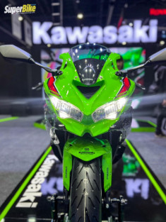 Kawasaki Ninja ZX-4R 4 xi-lanh 400cc chính thức ra mắt tại Thái Lan