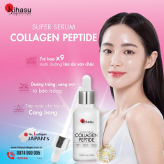 “Siêu phẩm” Serum collagen peptide KIHASU giúp trẻ hoá, trắng da, giảm thâm nám chỉ sau 8 tuần?