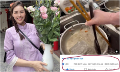 Mẹ 3 con Quế Vân tung video “dạy cách rửa bát” bỗng hút hơn 300 nghìn lượt xem, còn được ngưỡng mộ vì nấu ngon