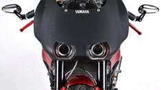 Trình làng bản độ YAMAHA RD R3 Turbo mang kiểu dáng Cafe Racer