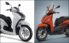 Xe ga cỡ lớn nên chọn Honda SH 350i hay Piaggio Beverly ?