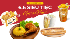 6.6 Siêu Tiệc Giữa Năm cập bến, các thương hiệu đình đám thi nhau giảm sốc