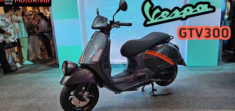 Ra mắt Vespa GTV300 GTS trang bị đèn tích hợp chắn bùn