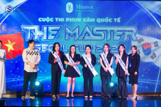 Đầy kịch tính với The Master Seoul Cup 2023 - Cuộc thi phun xăm quốc tế Việt - Hàn