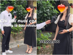 Mẹ trẻ công khai bảng chi tiêu nuôi con 35 triệu/tháng, nhiều người thắc mắc một khoản vô lý