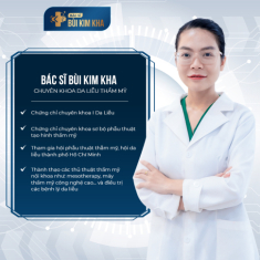 Bác sĩ thẩm mỹ Kim Kha giúp chị em duy trì vẻ xuân sắc của làn da 