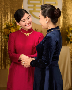 Bộ trang sức cưới Trầu Cau PNJ: món quà ý nghĩa cho mùa cưới 2023