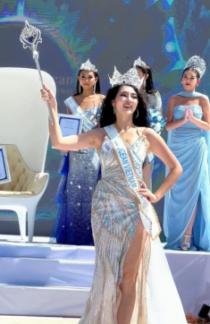 Hoa hậu Đại Dương tìm được truyền nhân của Lê Âu Ngân Anh, thí sinh ngất xỉu, ghế đăng quang như hàng mượn