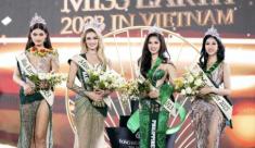 Chung kết Hoa hậu Trái đất 2023: Người đẹp Albani 18 tuổi đăng quang, Việt Nam xuất sắc đạt Á hậu