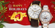 Happy Holidays – Happy Shopping với Big Sale 40% tại Đăng Quang Watch