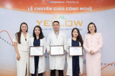 Pensilia Beauty Clinic ký kết chuyển giao công nghệ Dual Yellow Laser của Norseld