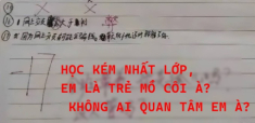 Tranh cãi lời phê của cô giáo chủ nhiệm với học sinh “em là trẻ mồ côi à?”