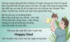 Bố trêu con trai “Mẹ già xấu quá, bố đổi mẹ khác cho con nhé?”, câu trả lời của đứa trẻ khiến bố bật cười