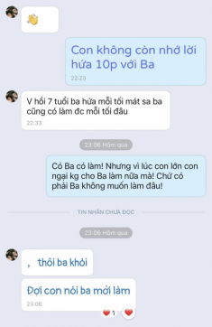 Con gái đến tuổi dậy thì, Huy Khánh khổ sở khi không còn làm một việc mỗi tối cho cô bé nữa