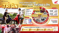 Hứng khởi đón xuân cùng chương trình khuyến mại ‘May Mắn Về Tay – Mua Ngay Trúng Lớn’