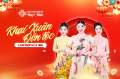 Thẩm mỹ Ngọc Phú tưng bừng “Khai Xuân đón lộc – Làm đẹp nửa giá”