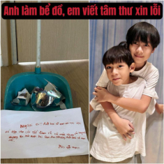 Viết thư nhận lỗi với bà ngoại thay anh cả, con út Lý Hải Minh Hà cho thấy cách bố mẹ nuôi dạy rất đặc biệt