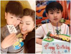 Nguyễn Hồng Nhung hiếm hoi khoe con trai tự kỷ sống ở Mỹ, cậu bé 12 tuổi lớn phổng phao, đẹp trai