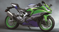 Màu sơn kỷ niệm 40 năm Kawasaki Ninja mang đến nét tinh tế của dòng sản phẩm 2024