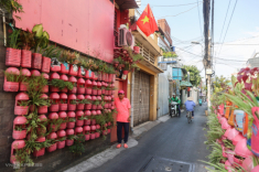 Căn nhà toàn màu hồng của người đàn ông Sài Gòn