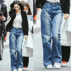 Dương Mịch chân dài 1m nuột nà, nhưng hiếm khi diện quần jeans, fan phát hiện lý do mới vỡ lẽ