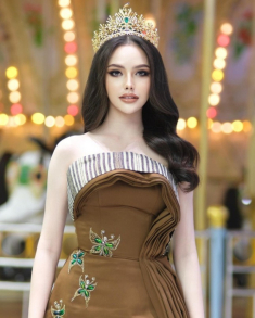 Sững sờ trước nhan sắc người đẹp Lào dự thi Miss Grand International 2024