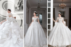 Choáng ngợp với hơn 500 mẫu váy cưới luxury bản giới hạn tại Cali Bridal