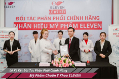 ELEVEN thúc đẩy kinh doanh mỹ phẩm an toàn