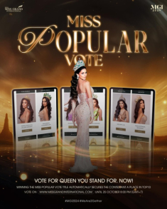 Miss Grand International 2024 mở phần bình chọn thứ 2, ai sẽ thắng Miss Popular Vote?