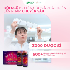 Nước uống làm đẹp da Collagen S Select - Bí quyết trẻ hóa làn da từ sâu bên trong