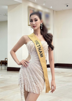 Quế Anh khoe vẻ gợi cảm khi thi Miss Grand International 2024