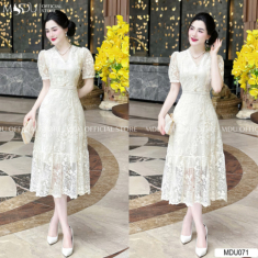 Tỏa sáng đầy sang chảnh và tinh tế với váy thiết kế cao cấp nhà MDU Fashion