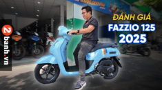 Đánh giá chi tiết Yamaha Fazzio 125 Hybrid 2025 vừa về Việt Nam: Trẻ, đẹp, tiết kiệm và tiện dụng