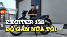 Khám phá chiếc Exciter 135 độ hơn nửa tỷ của biker Sài Gòn - soi đến đâu hoa mắt đến đó